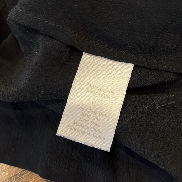 Everlane Silk V-Neck Blouse - Picture 4 of 8